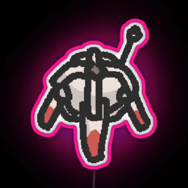 Factorio Logistics Bot RGB Neon Sign