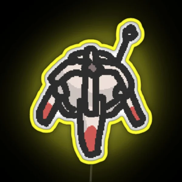 Factorio Logistics Bot RGB Neon Sign