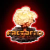 Vibrant RGB Neon Sign for Fans of Factorio Nuclear Power