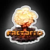 Add futuristic ambiance with customizable Factorio inspired RGB neon sign