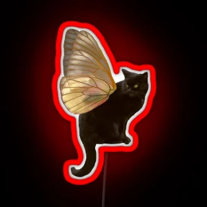 Fairy Cat RGB Neon Sign