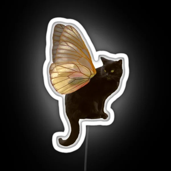 Fairy Cat RGB Neon Sign