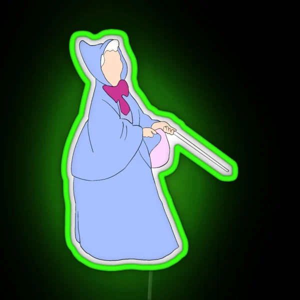 Fairy Godmother RGB Neon Sign