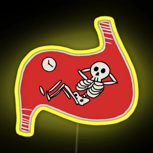 Falin S Stomach Led RGB Neon Sign