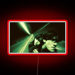 Fallen Angels Wong Kar Wai Motorcycle Ride RGB Neon Sign