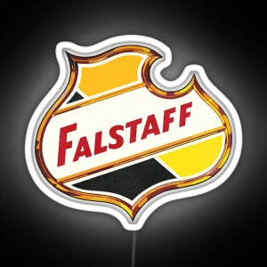 Falstaff Retro Defunct Beer RGB Neon Sign