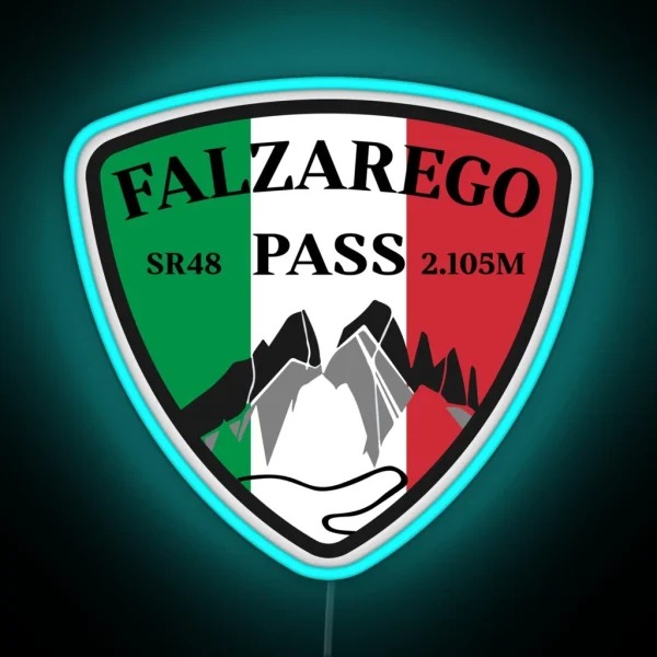 Falzarego Pass RGB Neon Sign