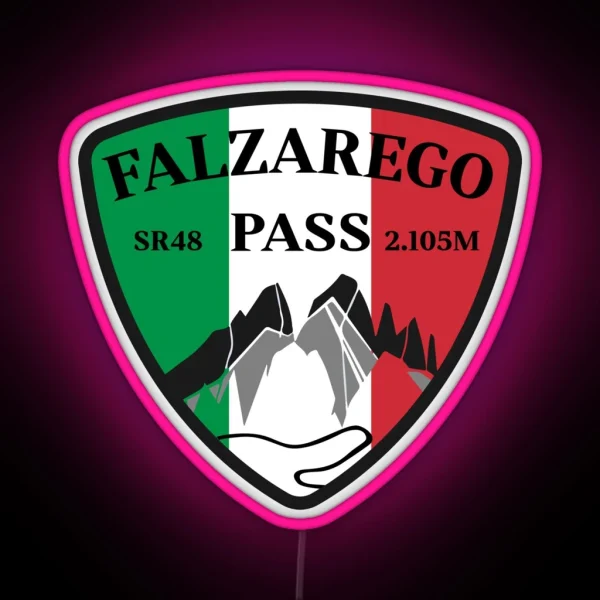 Falzarego Pass RGB Neon Sign