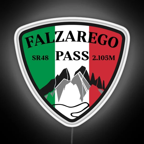 Falzarego Pass RGB Neon Sign