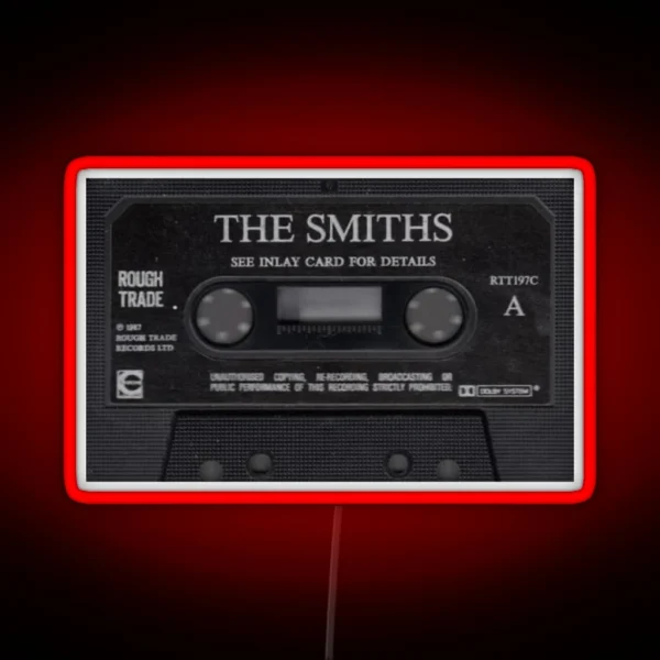 Fan Art The Smiths Cassette RGB Neon Sign