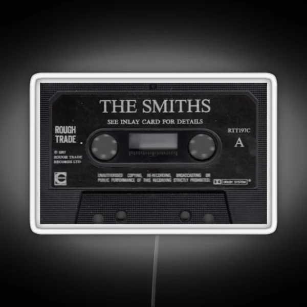 Fan Art The Smiths Cassette RGB Neon Sign