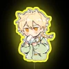 Genshin Impact Fans' Dream: Customizable Aether's Chibi Style RGB Neon Sign