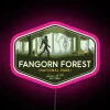 RGB Neon Sign Inspired by Enchanted Ents of Fangorn Forest
