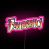 RGB LED Neon Sign Display Canvas Artwork with Customizable Design