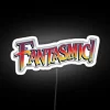 Add magical ambiance with vibrant RGB neon fantasy house signs