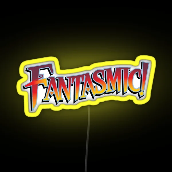 Fantasmic Logo RGB Neon Sign