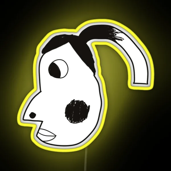 FANTASTIC Drawing With Hypierpigmentation RGB Neon Sign