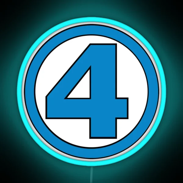 Fantastic Four RGB Neon Sign
