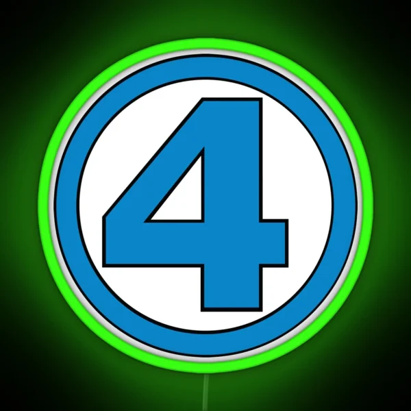 Fantastic Four RGB Neon Sign