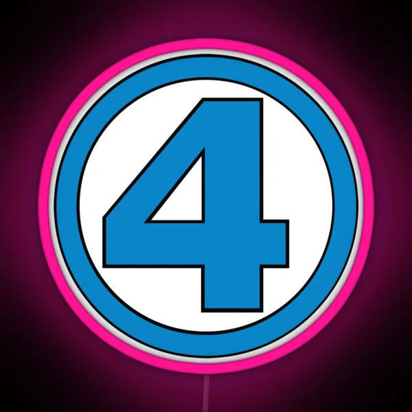 Fantastic Four RGB Neon Sign