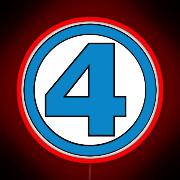 Fantastic Four RGB Neon Sign