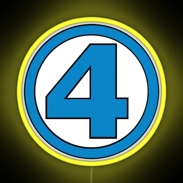 Fantastic Four RGB Neon Sign