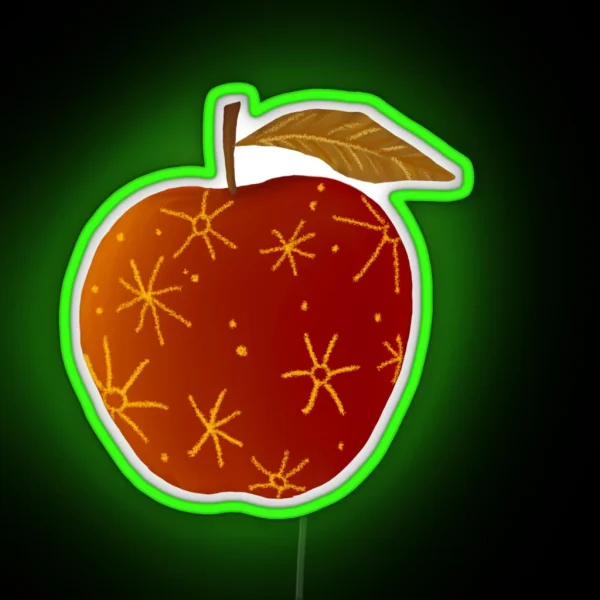 Fantastic Mr Fox Fake Apple RGB Neon Sign