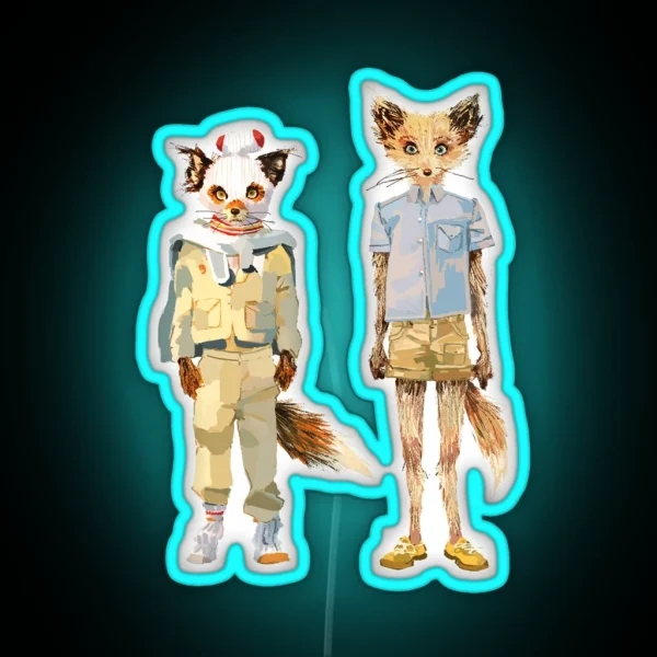 Fantastic Mr Fox RGB Neon Sign