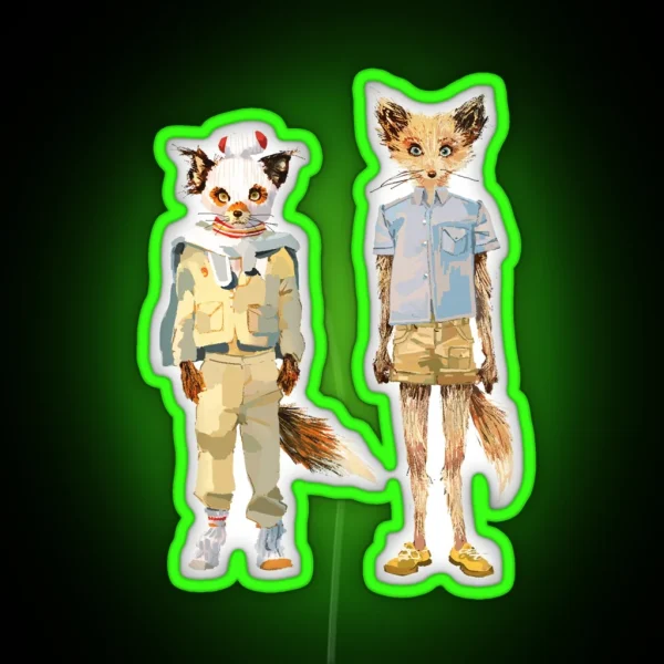 Fantastic Mr Fox RGB Neon Sign