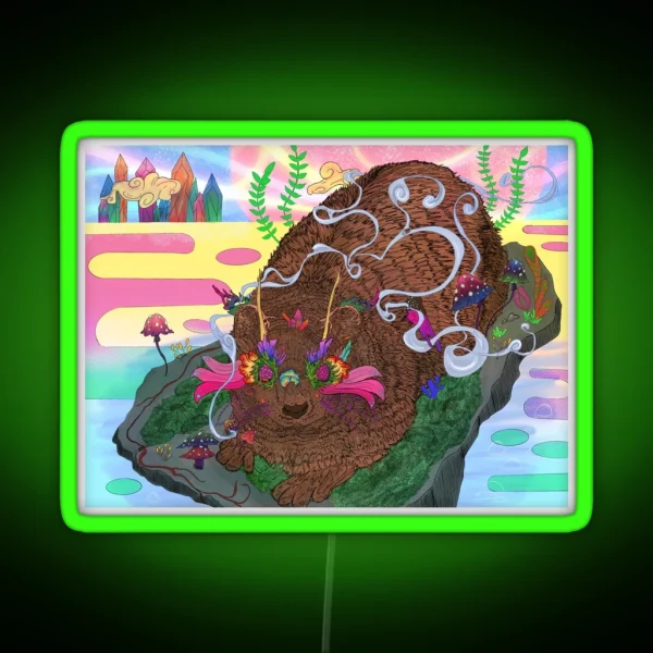 Fantastical Dassie RGB Neon Sign