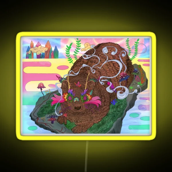 Fantastical Dassie RGB Neon Sign