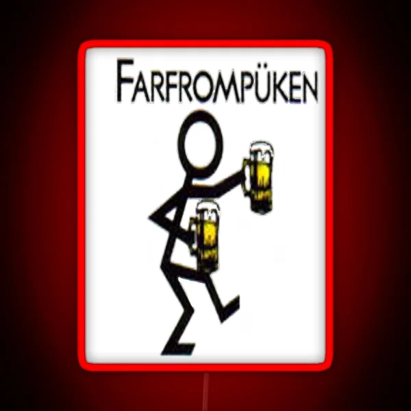 Farfrompukin RGB Neon Sign