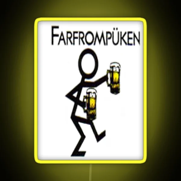 Farfrompukin RGB Neon Sign