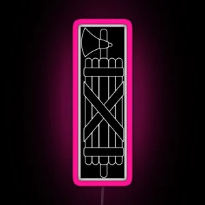 Fasces RGB Neon Sign