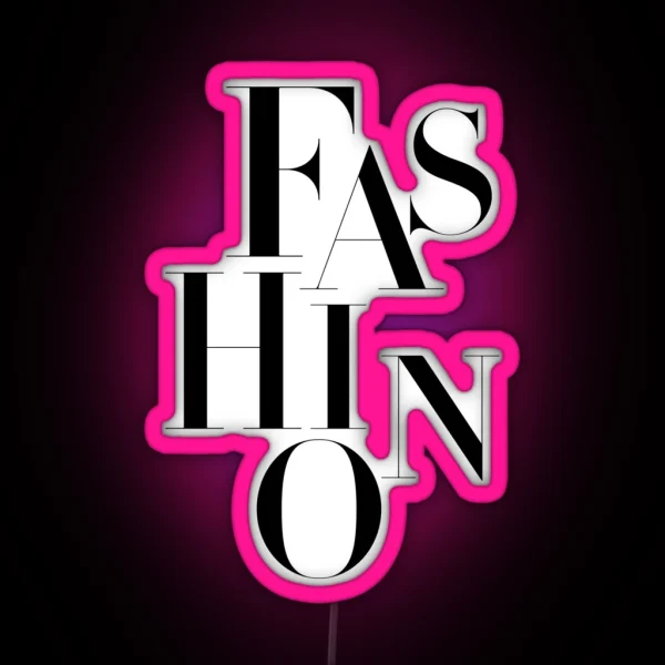 Fashion RGB Neon Sign