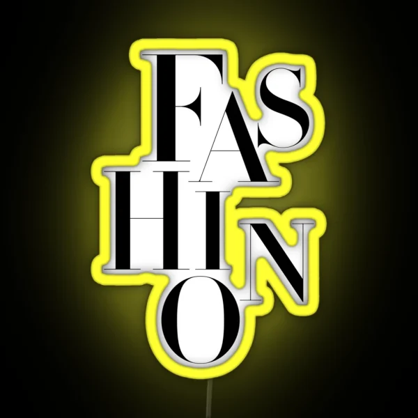 Fashion RGB Neon Sign