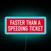 Add a humorous touch with this iconic speed limit parody.