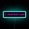 Officially licensed F1 racing team inspired neon LED sign