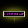 High-speed racing inspired fastest lap times with vibrant F1 RGB display