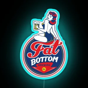 Fat Bottom Brewing RGB Neon Sign