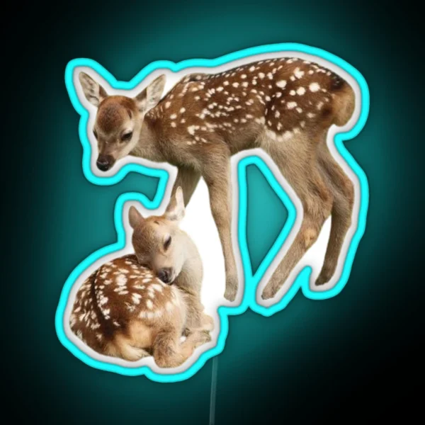 Fawns RGB Neon Sign