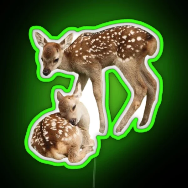 Fawns RGB Neon Sign