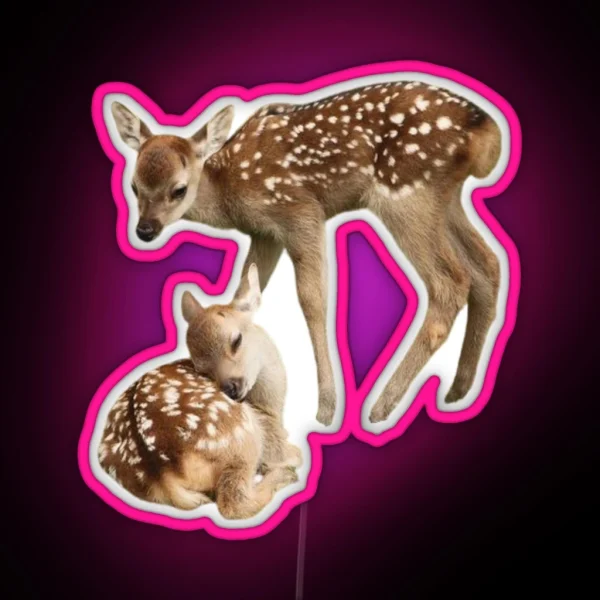 Fawns RGB Neon Sign