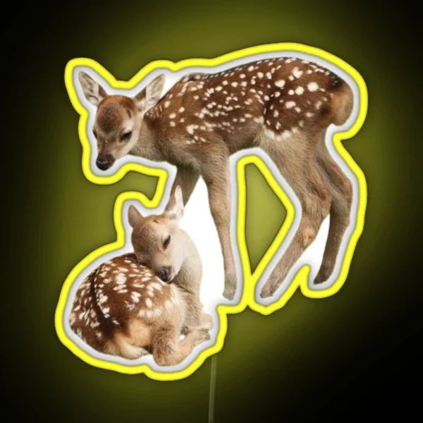 Fawns RGB Neon Sign