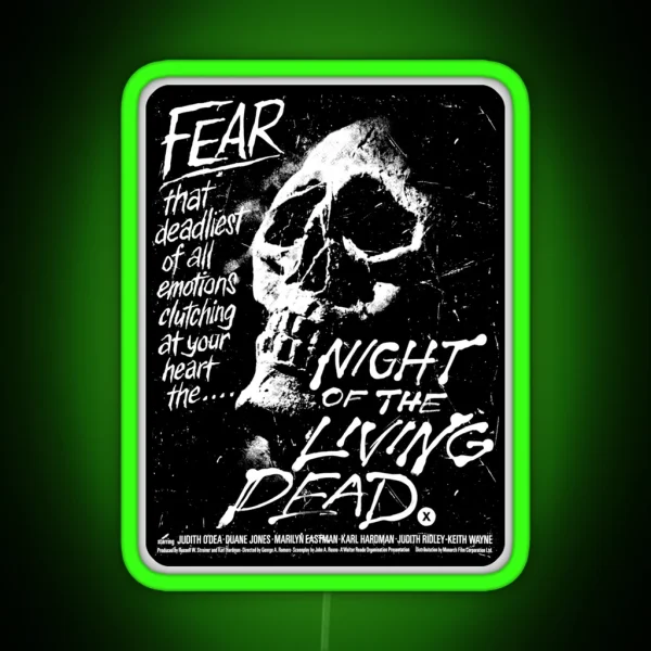 FEAR RGB Neon Sign