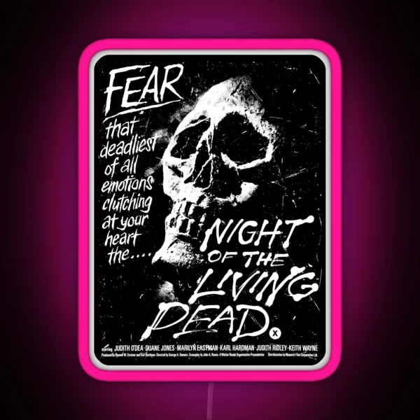 FEAR RGB Neon Sign