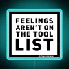 Feeling emotions aren't on your to-do list colorful LED light