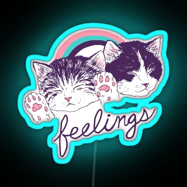 Feelings RGB Neon Sign