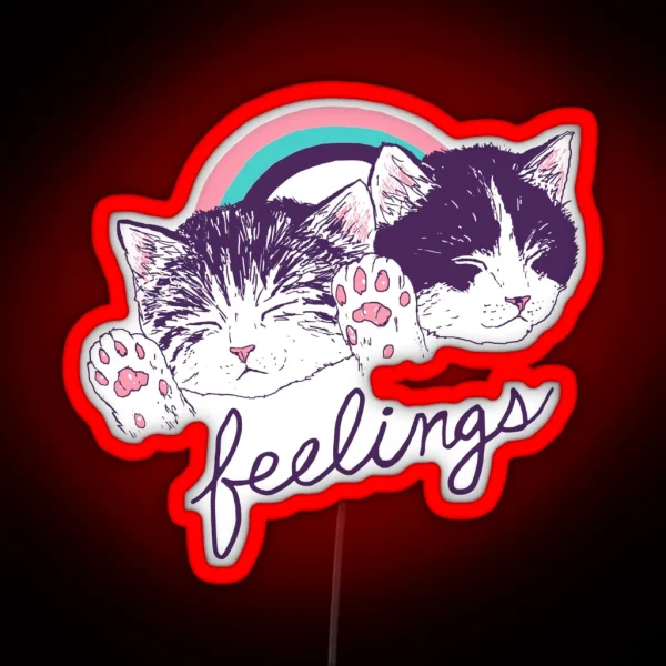 Feelings RGB Neon Sign