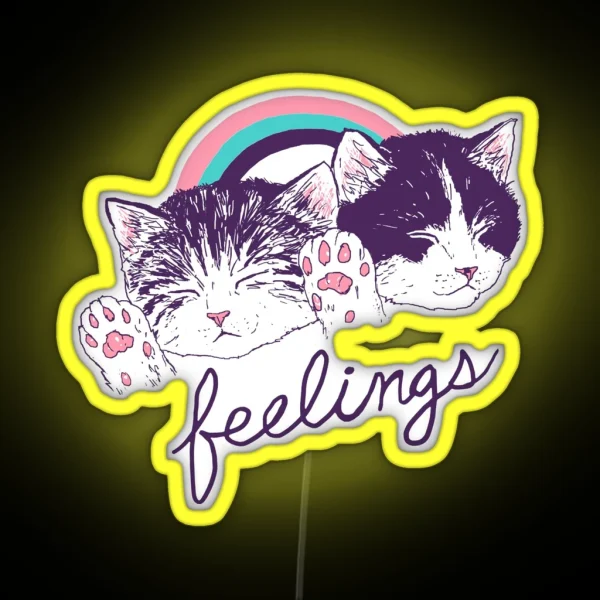 Feelings RGB Neon Sign